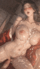 AI生成，古装巨乳美人，捆绑多P，精液满身啊，有点顶