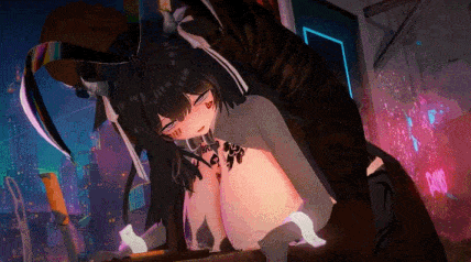 【Azur Lane】【QOS】【NTR】巨乳兔女郎出没中~风月场特级乳牛樫野的外勤任务~【上】