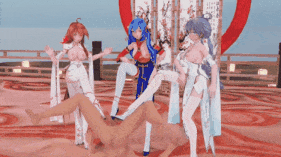 新作-日推狂魔prprprprpr  桃源恋歌 22娘 洛天依 乐正绫 舞啪 sexdance