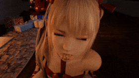 【4K/无修/无水印】新作-[Lazyprocrastinator]玛莉萝丝圣诞礼物 [4K60FPS]（配音版）- -第6张图片-萌站