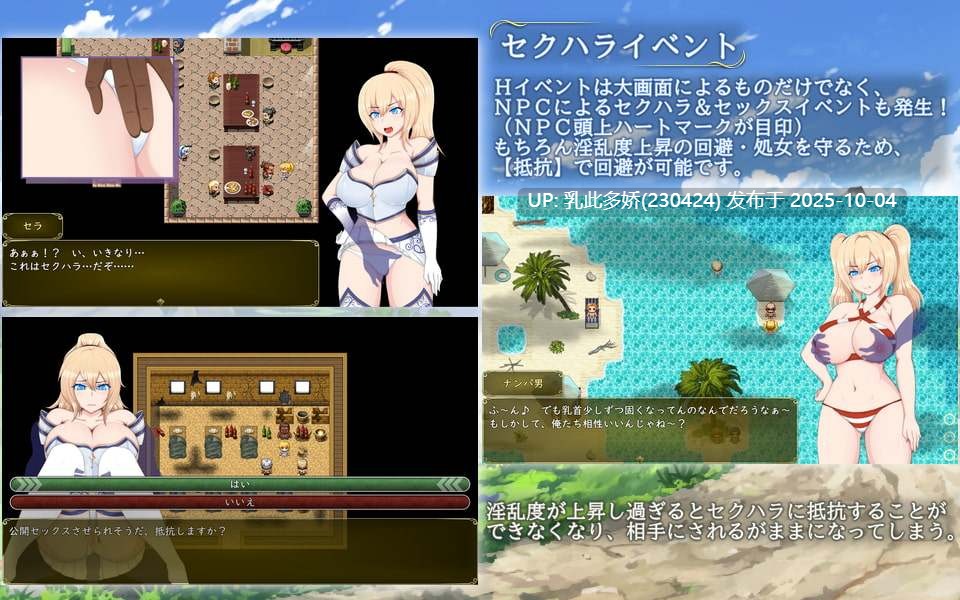 24[RPG-PC] [RPG汉化]塞拉与诺艾尔～俘虏公主的去向 Ver3.00 挂载AI汉化版+存档[新汉化][1.7G]-第7张图片-萌站