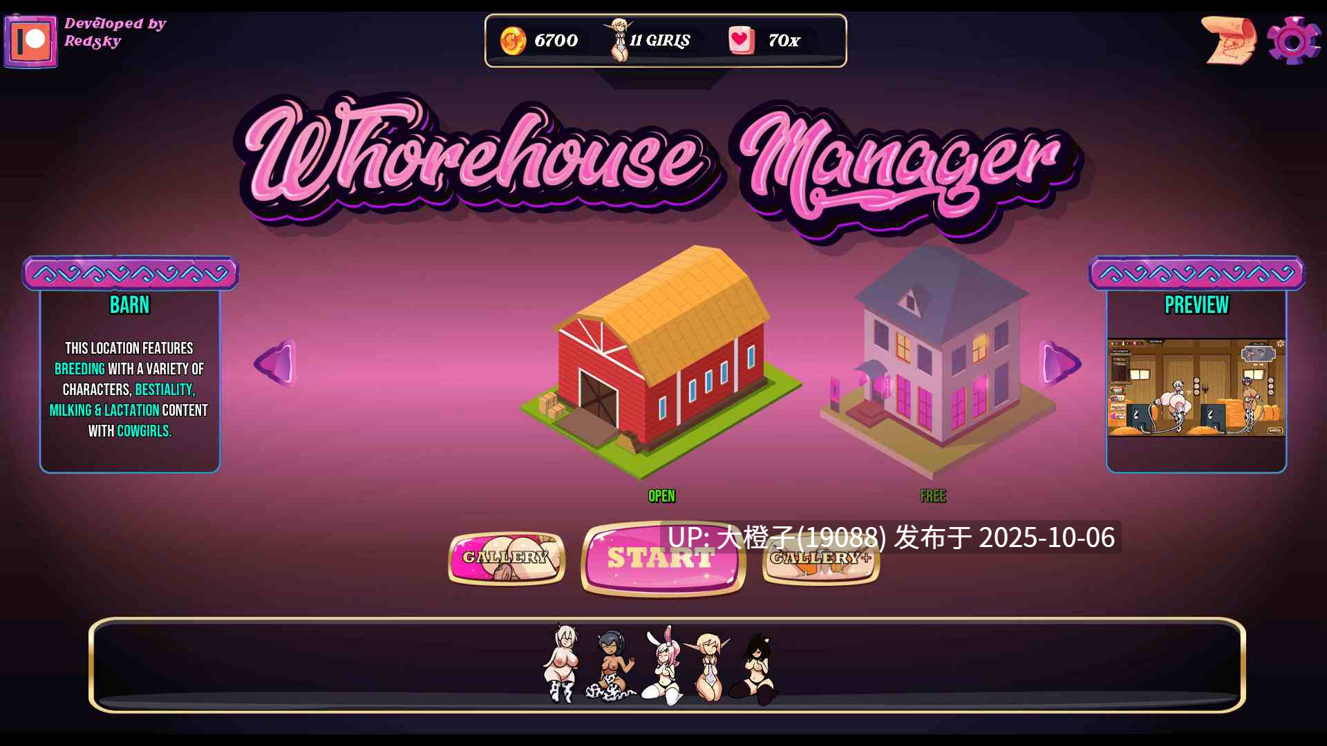 [SLG生肉步兵经营PC+安卓]妓院经理 Whorehouse Manager v1.0.5[199M]-第7张图片-萌站