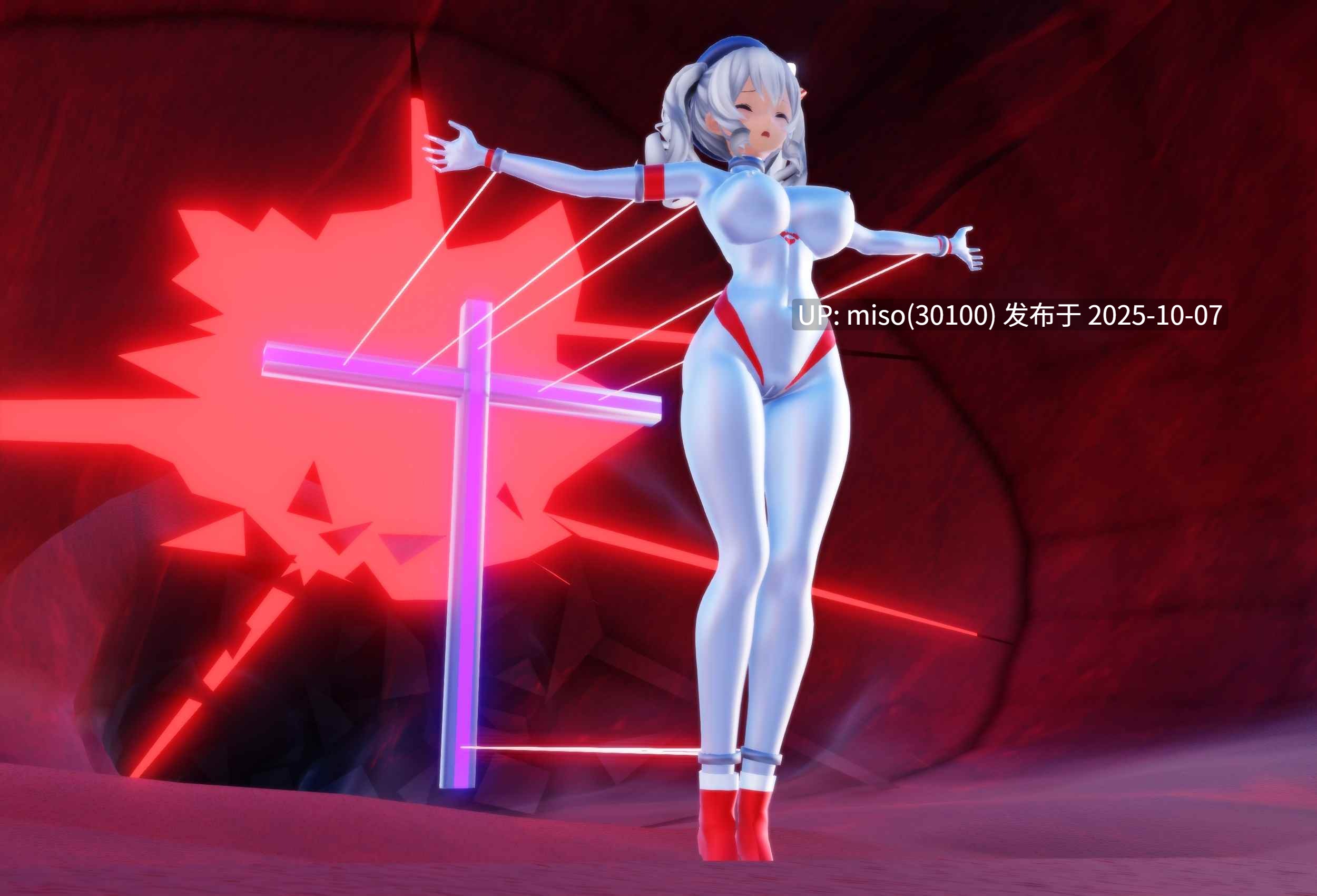 137.光战姬鹿岛vs超能力肥宅 定身催眠触手凌辱-第31张图片-萌站