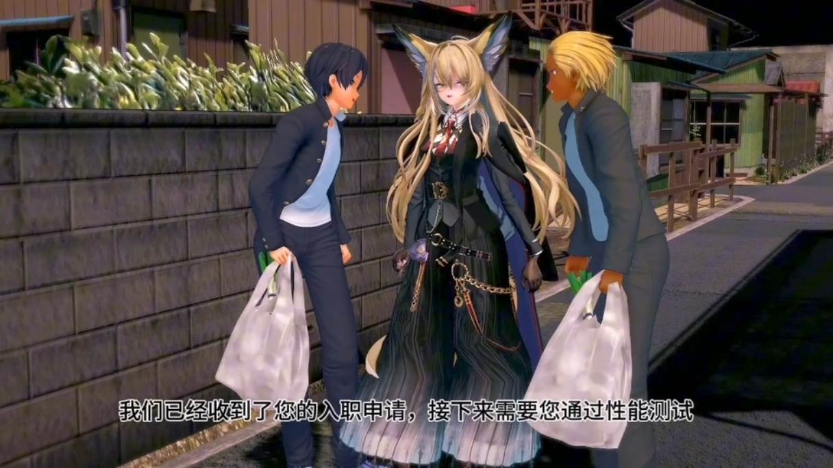 明日方舟 忍冬的入职测试 污堕  10分钟  剧情 配音 3D 