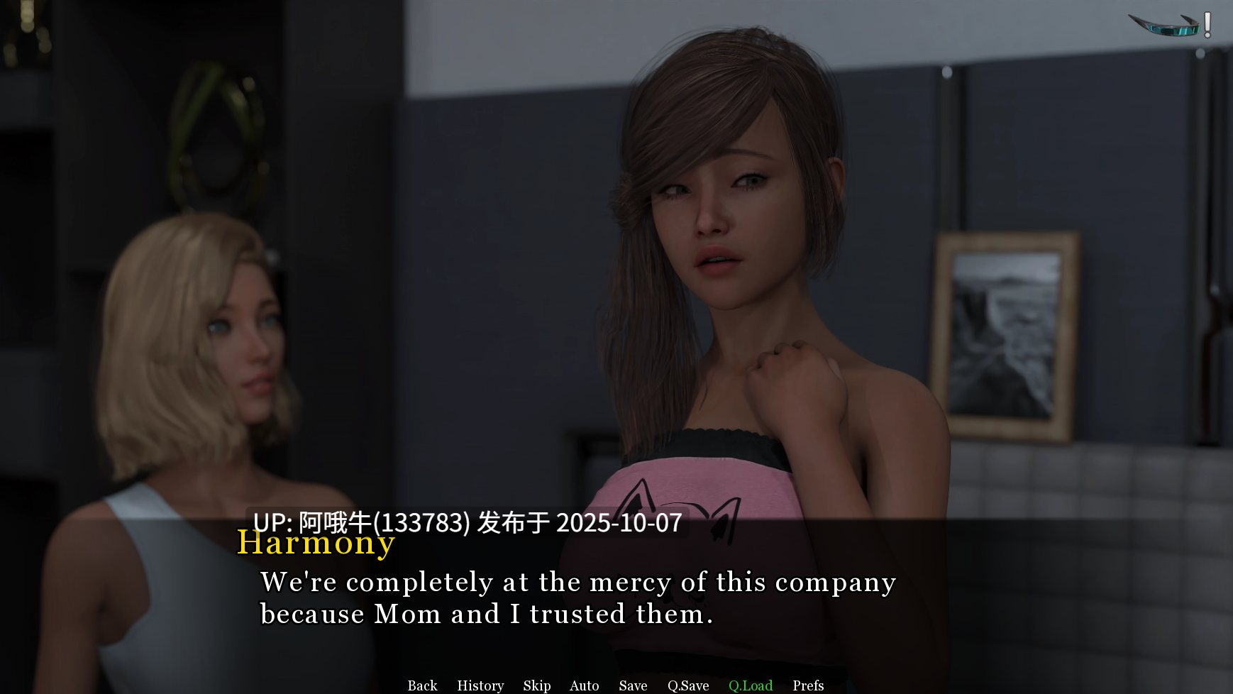 【欧美/SLG/PC机翻/安卓生肉】月球之上 Over the Moon [v5.0.15] [Lockheart]【1.71G】【序号3993】-第8张图片-萌站