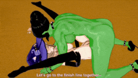 新作-Lisa sex with futa Ogre queen