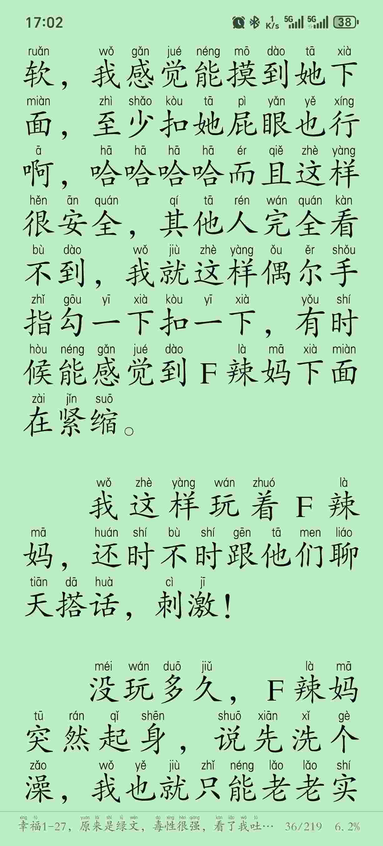 幸福1-27，绿文改黄毛第一人称  NTL.3.15MB