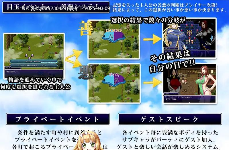 20[RPG-PC] [RPG汉化] 后宫幻想～拯救世界的是善还是恶～ 哈尼喵汉化组汉化版 [720M]-第4张图片-萌站