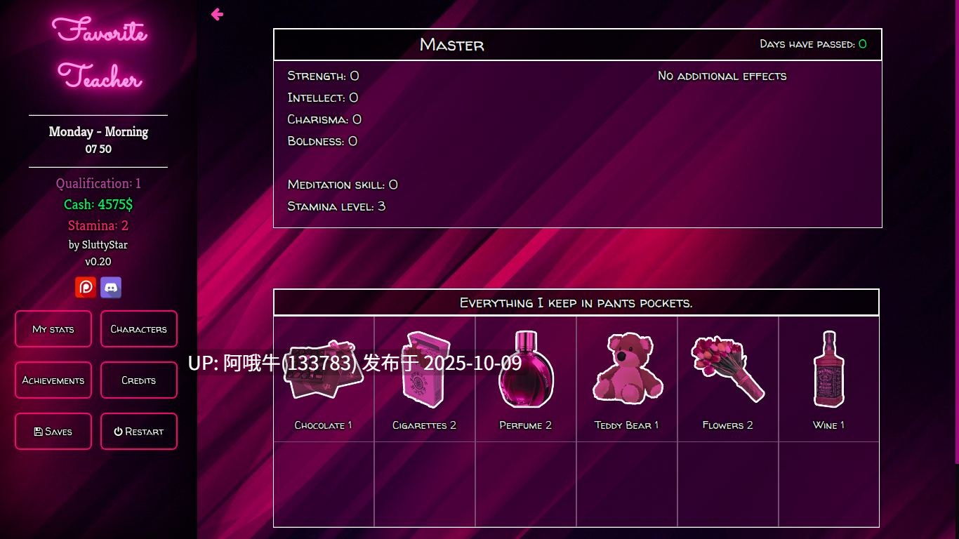 【真人/html浏览器/机翻/互动】最喜欢的老师 Favorite Teacher [v1.60] [Slutty Star]【4.63G】【序号4045】-第4张图片-萌站