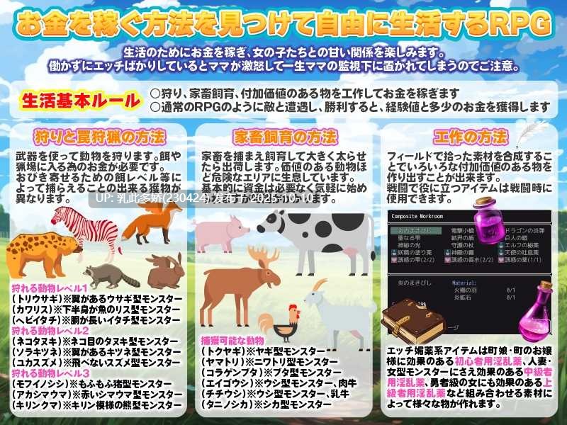 24[RPG]【萌站内嵌】我决定要离开妈妈 こんな世界ですが、ママから離れて一人で生きていくと決めました AI汉化版 [PC530M]-第6张图片-萌站