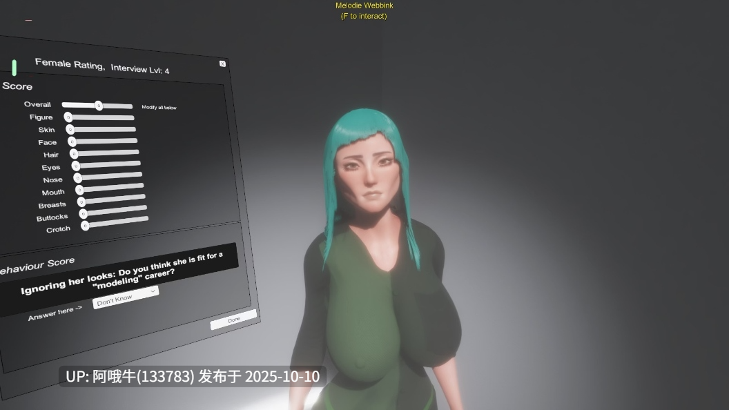 【欧美/3D/互动/捏脸/生肉/PC】一些模特经纪公司 Some Modeling Agency [v0.21.1f5] [T Valle][2.69G]【序号4071】-第5张图片-萌站