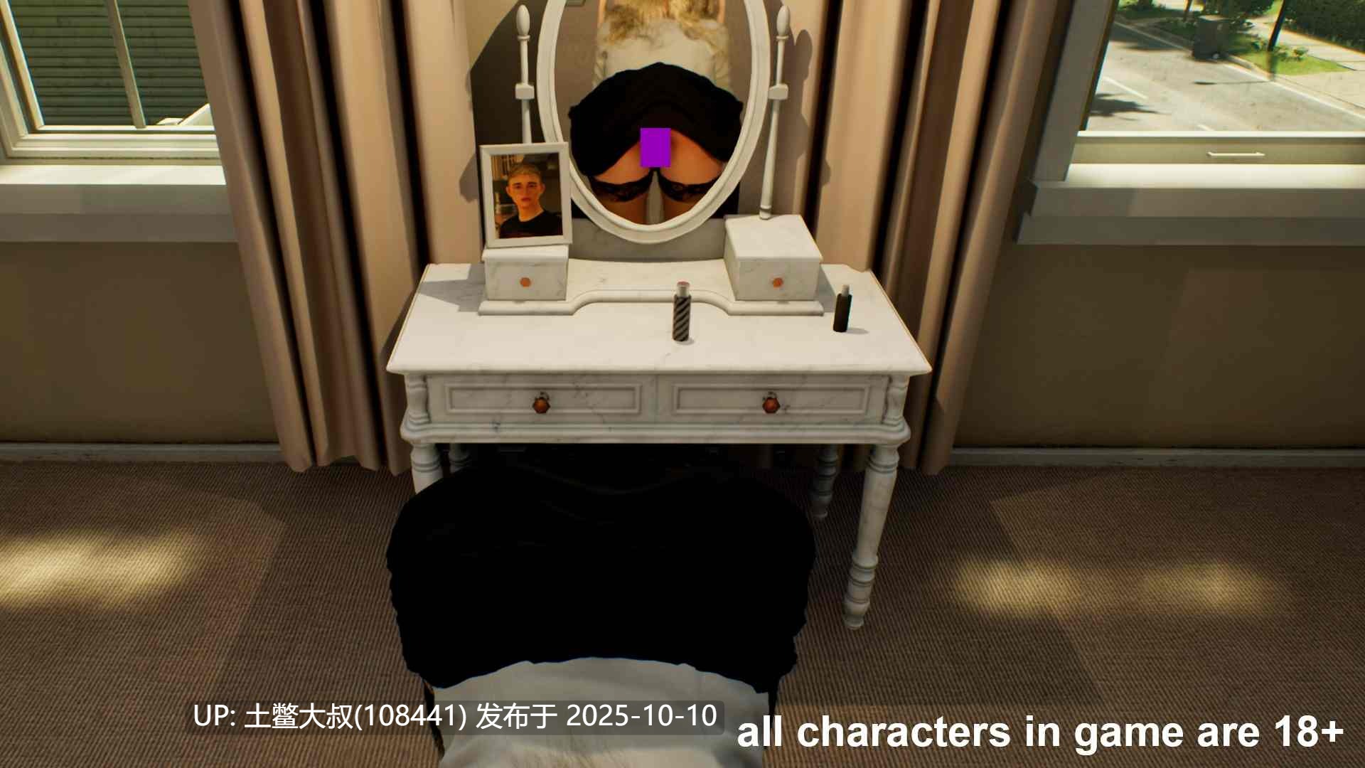 【3D欧美开放互动类 生肉】揭露我的老师（妻子与母亲同人游戏） Expose My Teacher (A Wife and Mother Fan Game) [v0.8b]-第7张图片-萌站