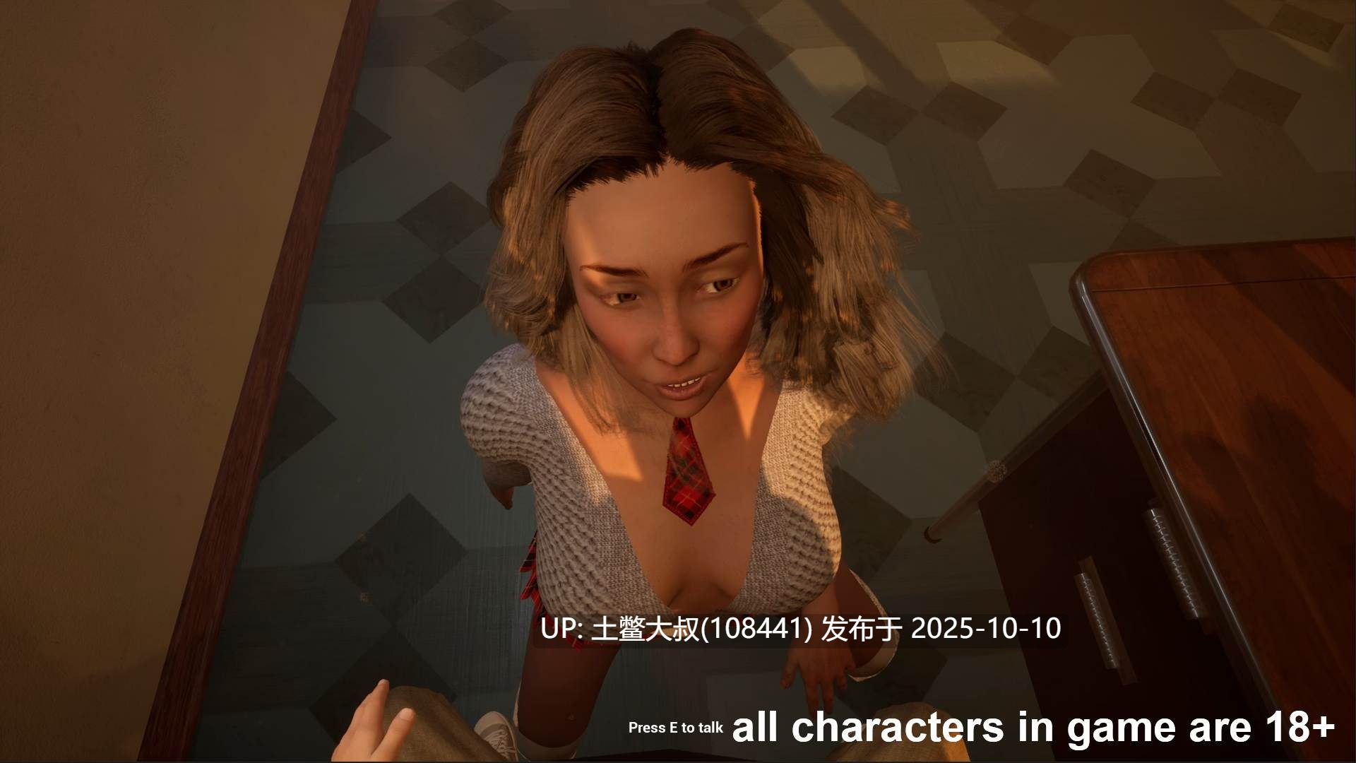【3D欧美开放互动类 生肉】揭露我的老师（妻子与母亲同人游戏） Expose My Teacher (A Wife and Mother Fan Game) [v0.8b]-第8张图片-萌站