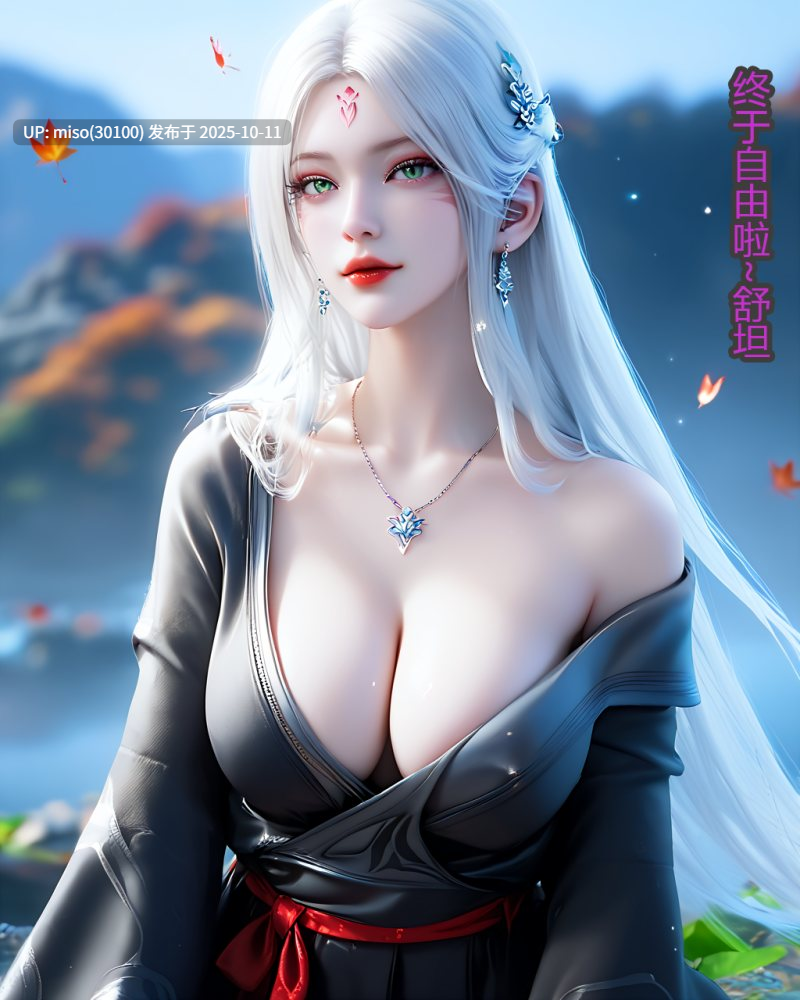小白-重获自由（长发版）-第2张图片-萌站