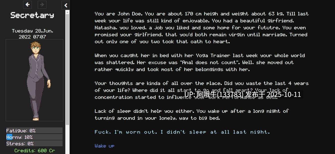 【html浏览器/机翻/视觉小说/互动】秘书 Secretary [v1.0.8.2] [Deedee][1.04G]【序号4101】