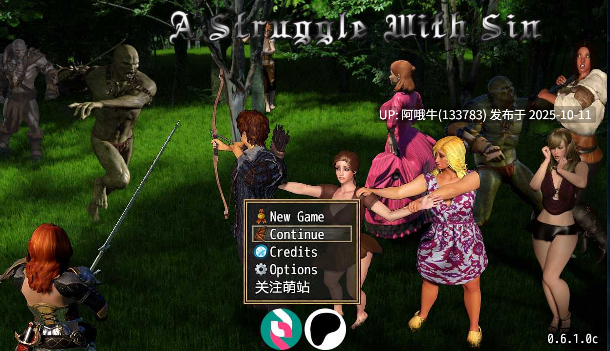 【幻想/PRG/PC/机翻/萌站内植】与罪的斗争 A Struggle with Sin [v0.6.1.0d] [Chyos]【3.21G】【序号4099】