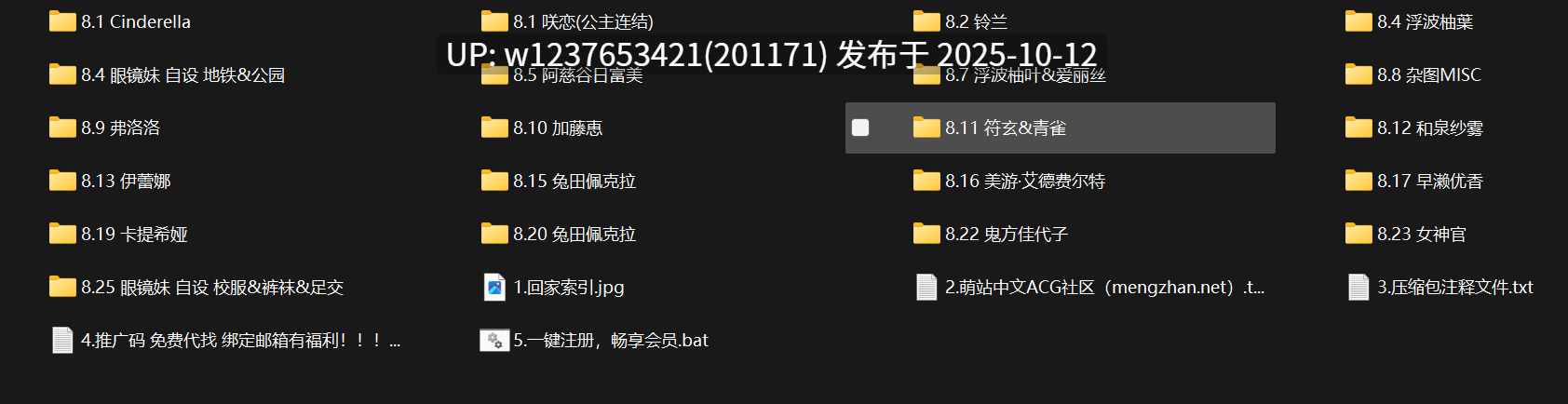 极品画师【NFFA】2025年8月图集整合包【2G】