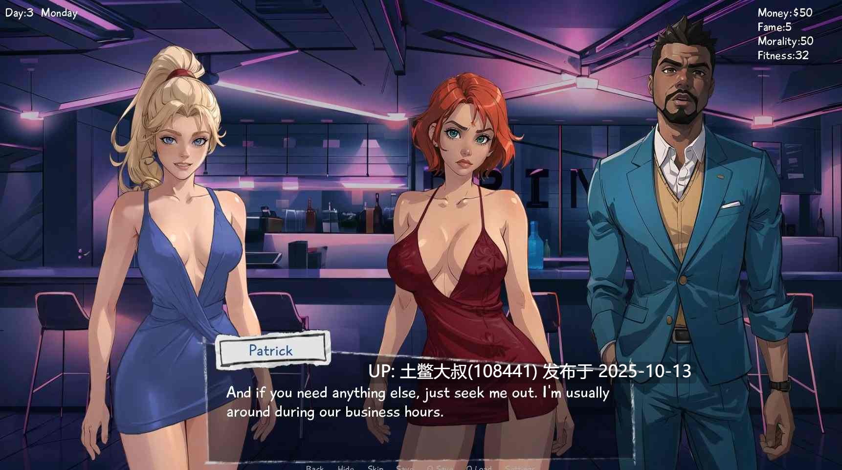 【2D欧美SLG AI风 R机翻】City of Dreams [v0.6.2]-第2张图片-萌站