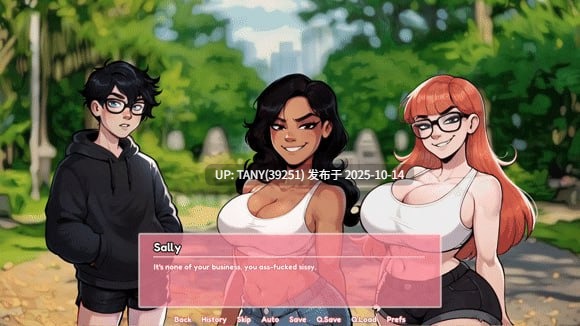 #怪诞的懦夫   #Gooncuck v0.4 AI汉化版 萌站植入
