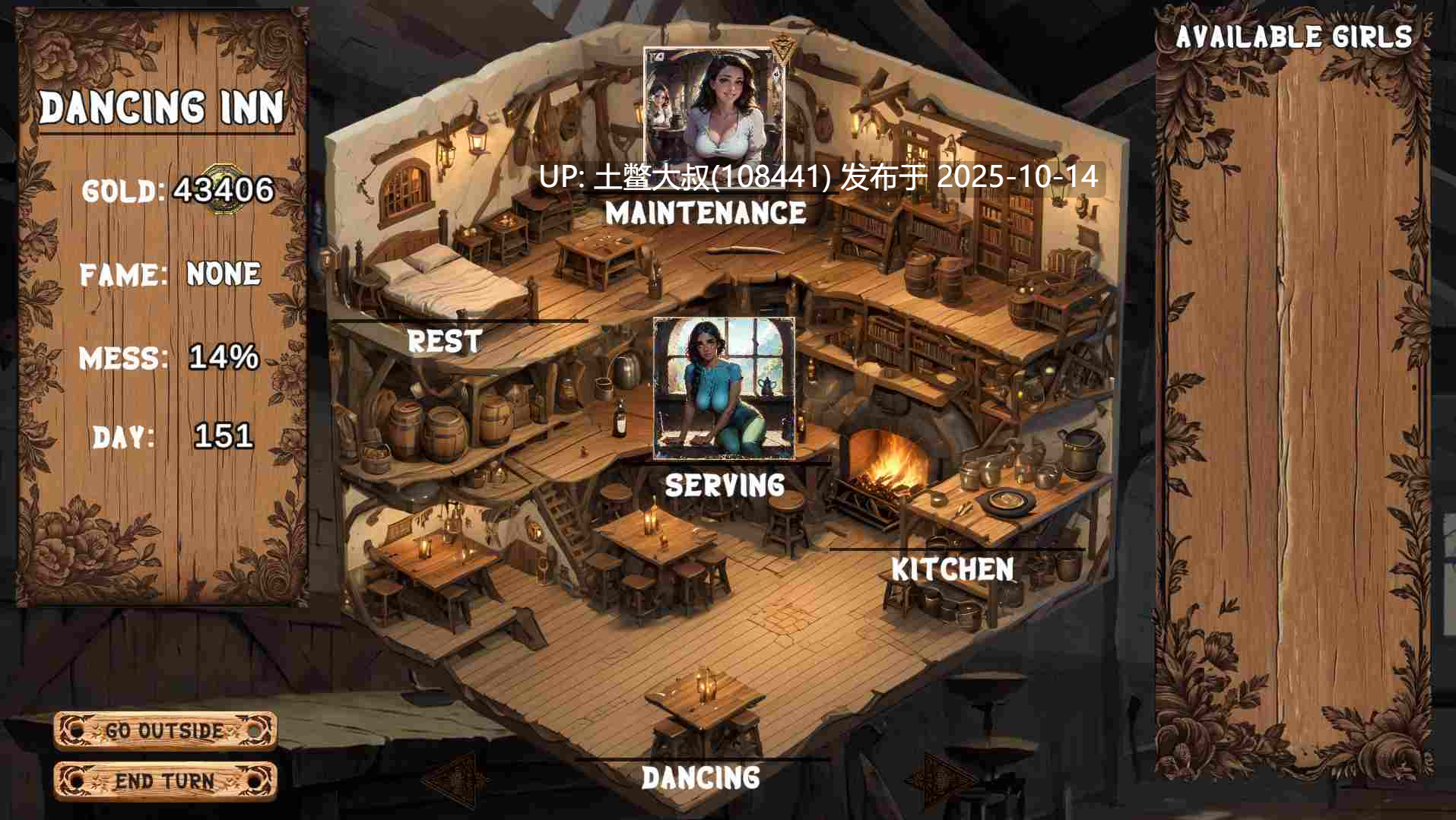 【2D类SLG AI风 R机翻】The Dancing Inn [v0.3.1]-第18张图片-萌站