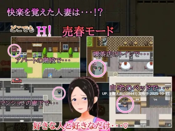 【2D日式RPG 日常类 动态 R机翻】A Certain Housewife's Secret Side-job [Final]-第3张图片-萌站