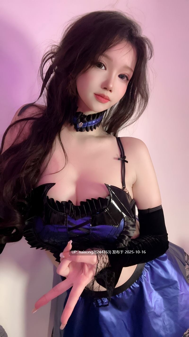 雪晴Astra - 蓝色蕾丝短裙 4K [53P+1V][1.23G]-第4张图片-萌站