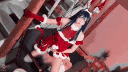 【真人 AV】4443.Hinata Hyuga服装圣诞版。Cosplay[舟合4443]-第3张图片-萌站