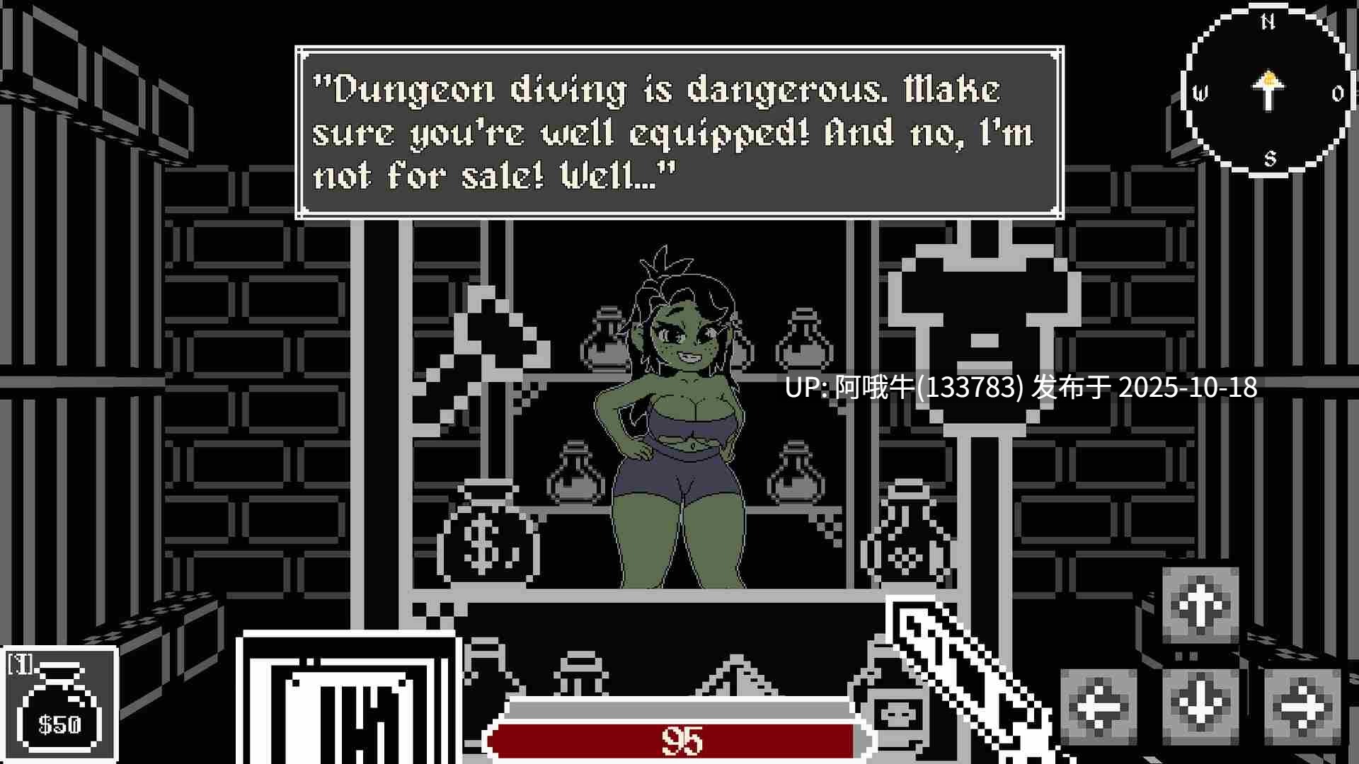 【2D/猎奇/怪物女孩/冒险/SLG/PC/机翻】地下城泼妇：诱惑的故事 Dungeon Vixens A Tale of Temptation [v1.1.7 Steam] [Dualarcade]【311M】【序号4231】-第9张图片-萌站