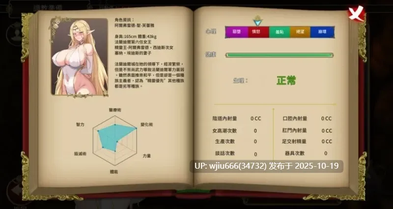 【SLG】 堕落精灵·芙蕾雅 Fallen Elf Freya DEMO版 【度盘/900M】