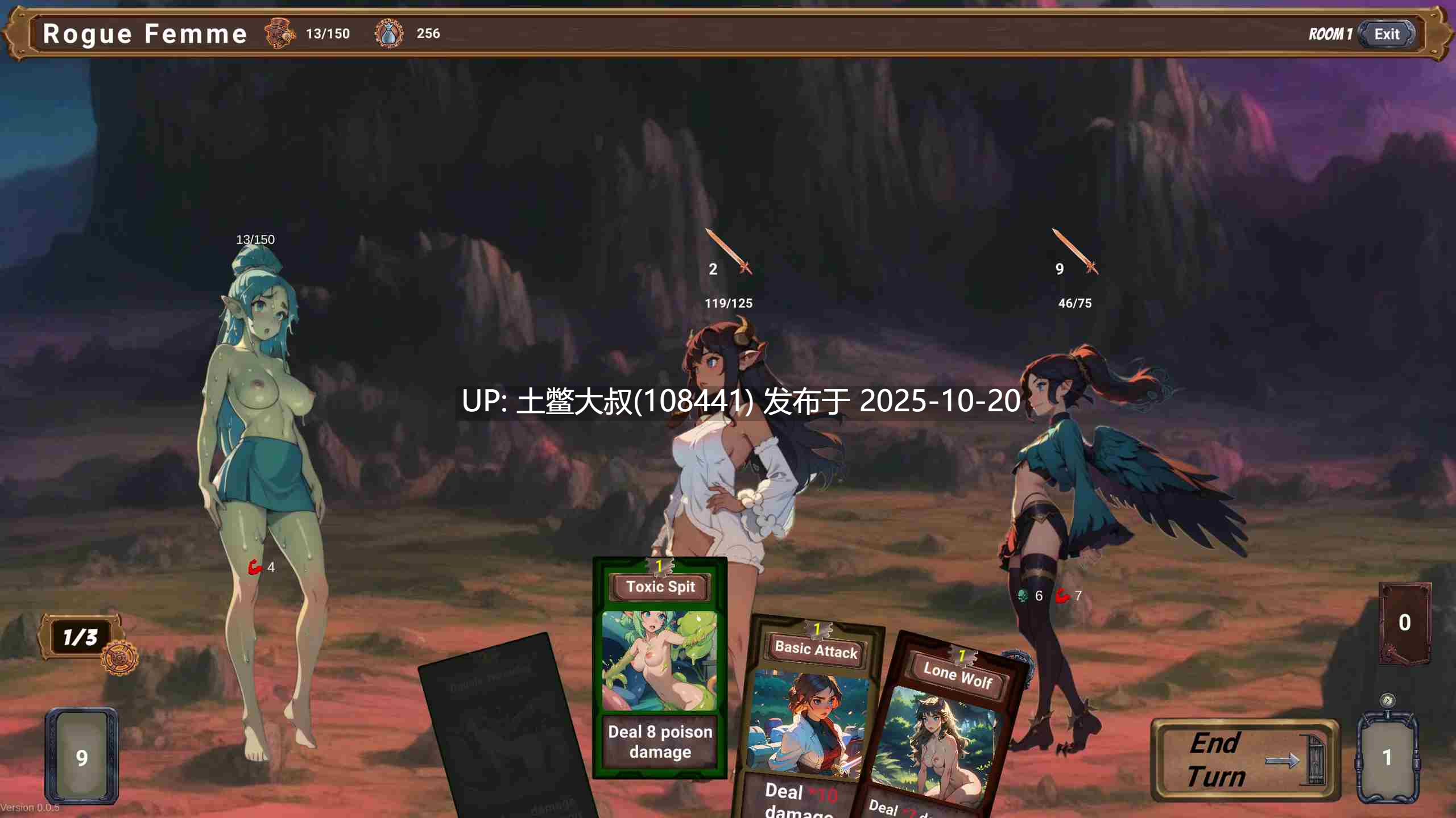 【2D日式卡牌闯关类RPG 机翻工具】流氓女性 Rogue Femme [v0.2.9]-第6张图片-萌站