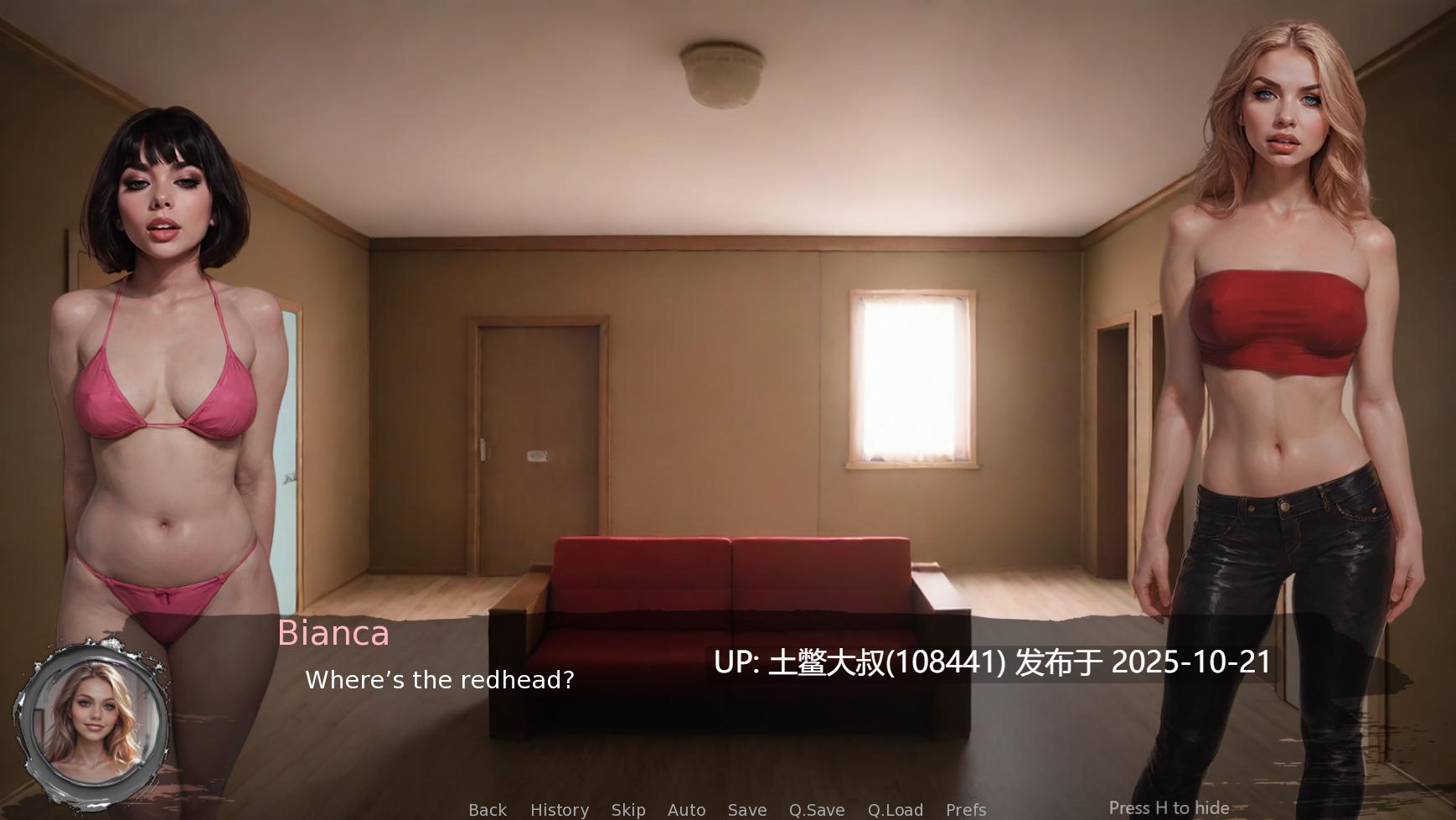 【真人类SLG AI风 R机翻】三与一：诅咒宅邸 Three and One The Cursed Mansion [v0.243 Public]-第2张图片-萌站