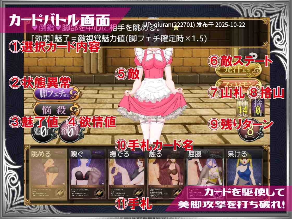 新作/本篇免费[日式RPG/无逆转/奇幻] 勇者对美腿实在太没抵抗力了！！勇者は美脚に弱すぎる！ AI汉化版 [1.20G]