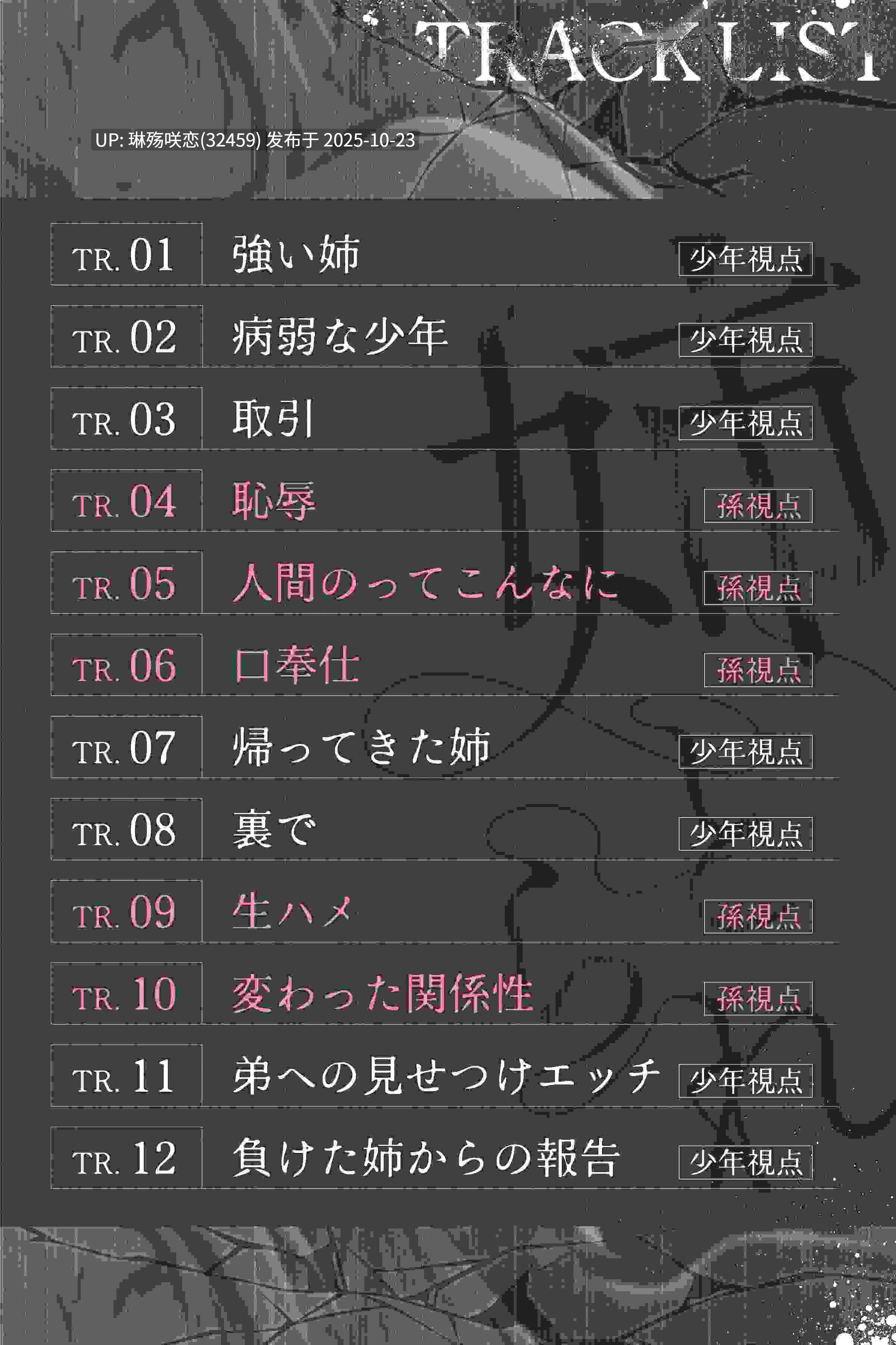 RJ01456180 【简体中文版】姐姐被睡走~直到最爱的姐姐成为小恶霸的性奴为止~-第3张图片-萌站