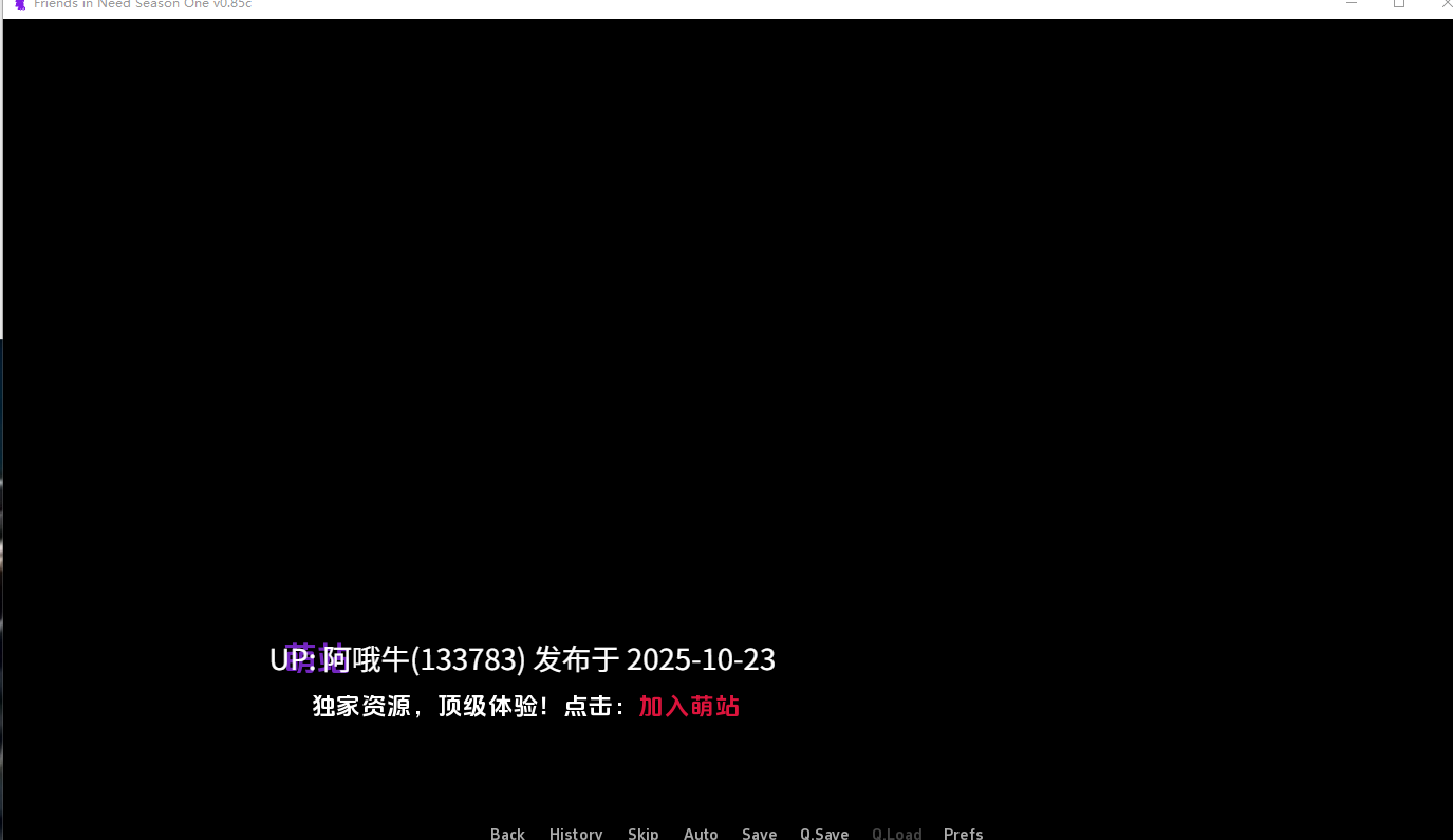 【欧美/SLG/机翻/PC/萌站内植】需要帮助的朋友 Friends in Need S1 Ver0.85c AI汉化步兵版 [6.4G]【序号4325】