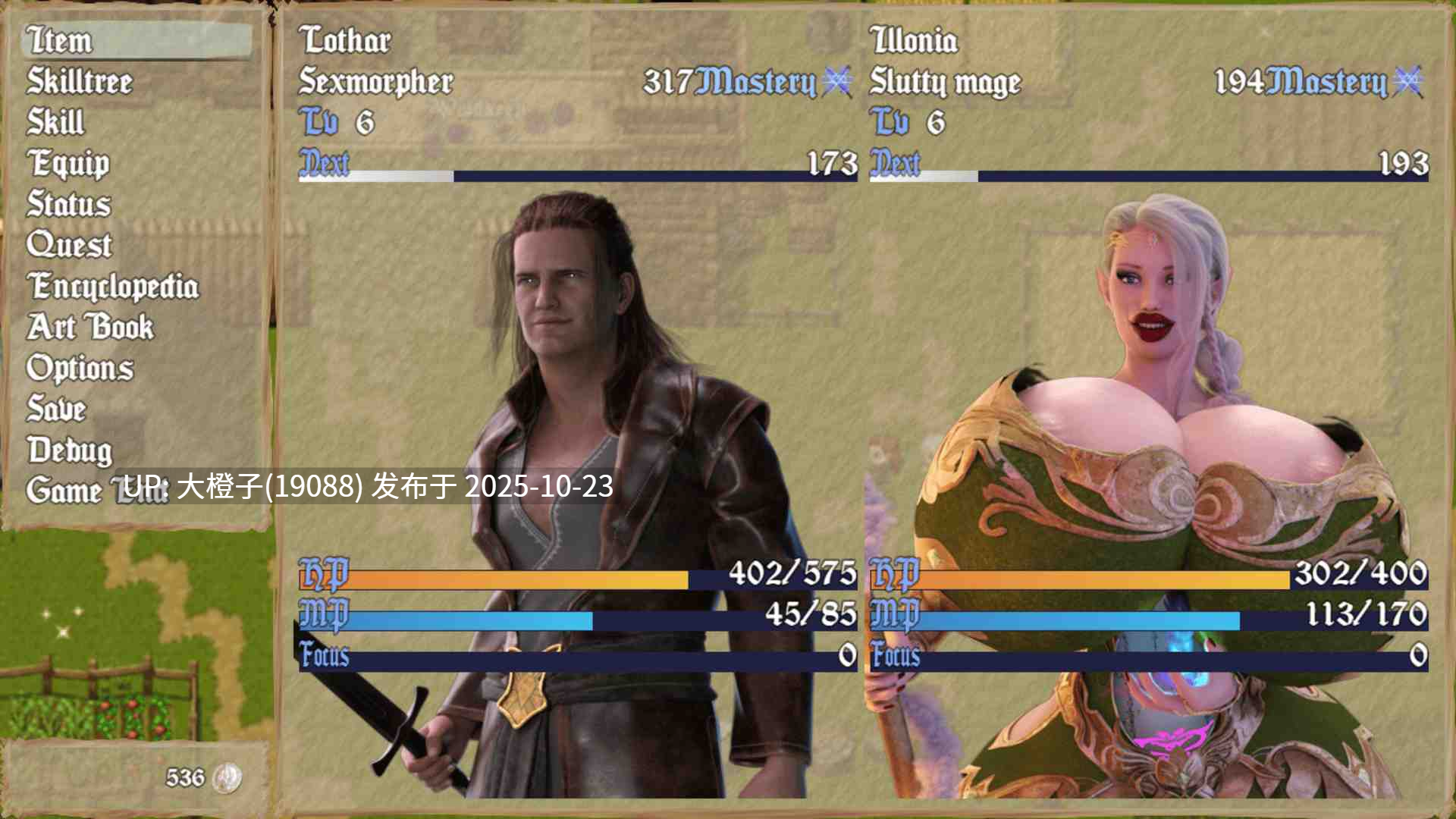 [RPG汉化PC步兵]杰出魔法之歌 Ballad of Outstanding Bimbo Sorcery v0.13.1 [4.28G][萌站植入]-第25张图片-萌站