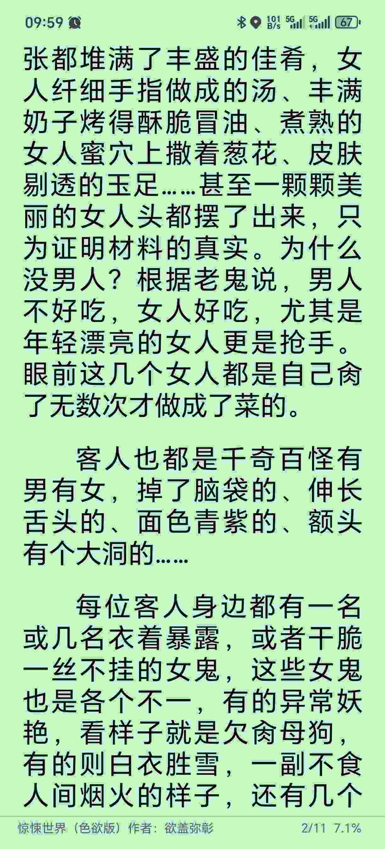 惊悚世界（色欲版）作者：欲盖弥彰1.2MB-第3张图片-萌站