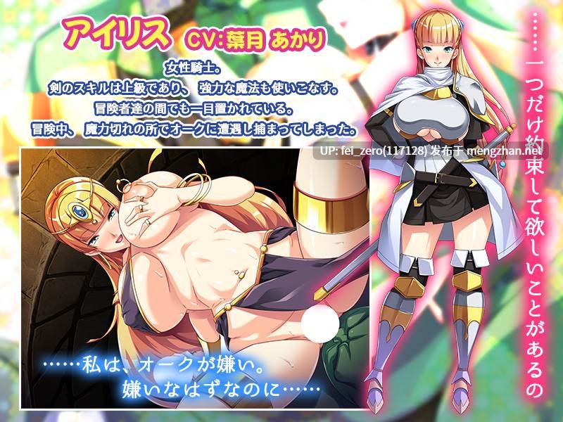 【PC/ADV/汉化】即使是兽人也想恋爱！オークだって恋がしたい！～女騎士さんと巣作りダンジョン～-第4张图片-萌站