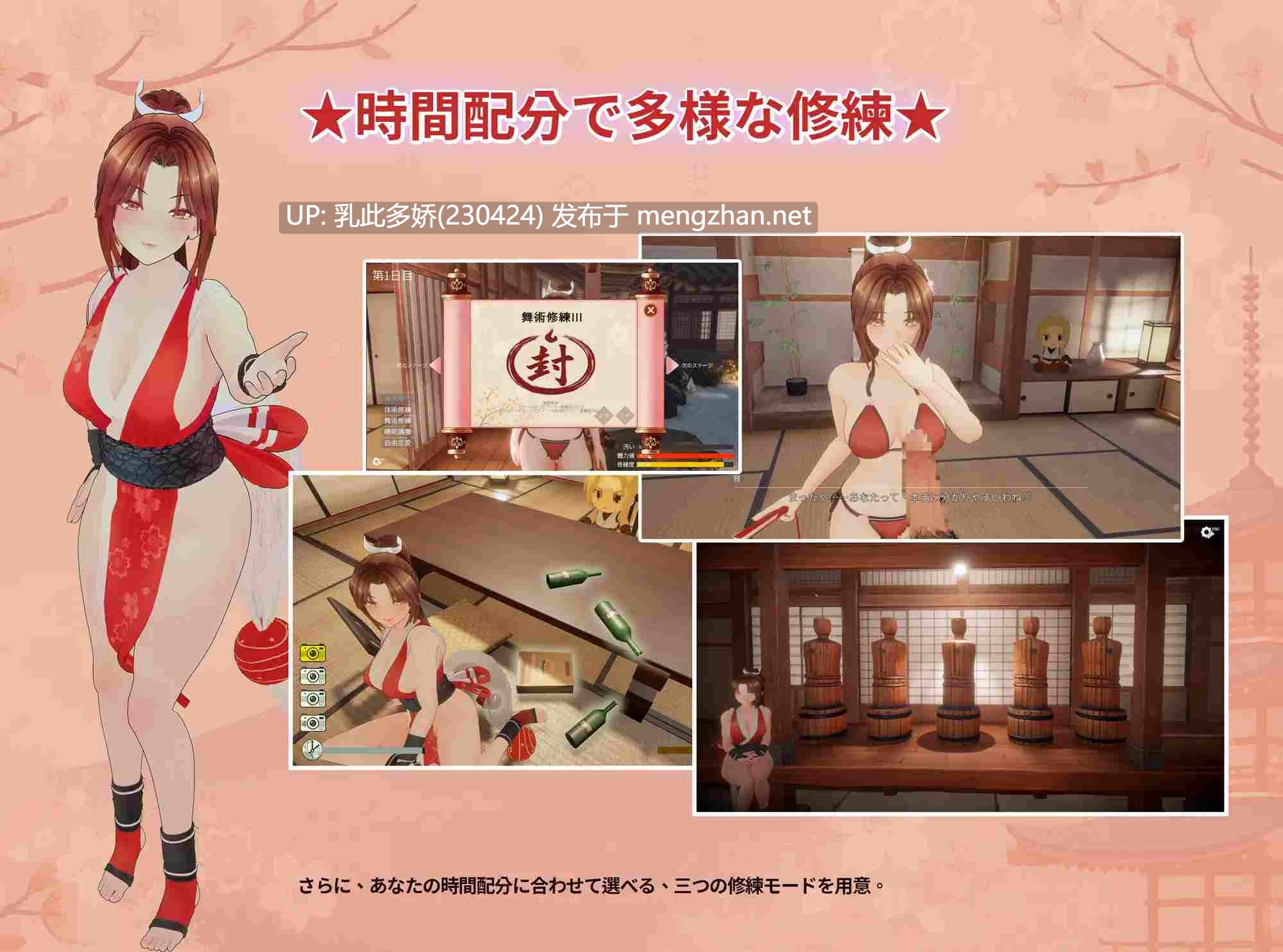 17[3DSLG官中] 忍法帖 ～舞之淫术传承之道～ 忍法帖 ～舞の淫術伝承の道～ v1.0.2 [PC7.9G]-第3张图片-萌站