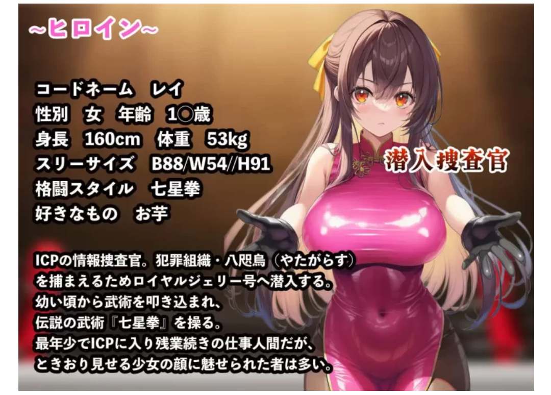 【RPG/AI汉化/PC】潜入搜查官蕾 ～豪华客船武斗会 v2.0.3 存档-第3张图片-萌站
