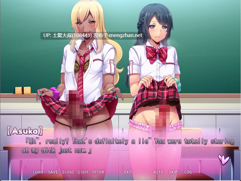 【2D日式SLG 伪娘 生肉】女装辣妹贱人学院 Cross-dressing Gyaru Bitch Academy [v1.0]-第5张图片-萌站
