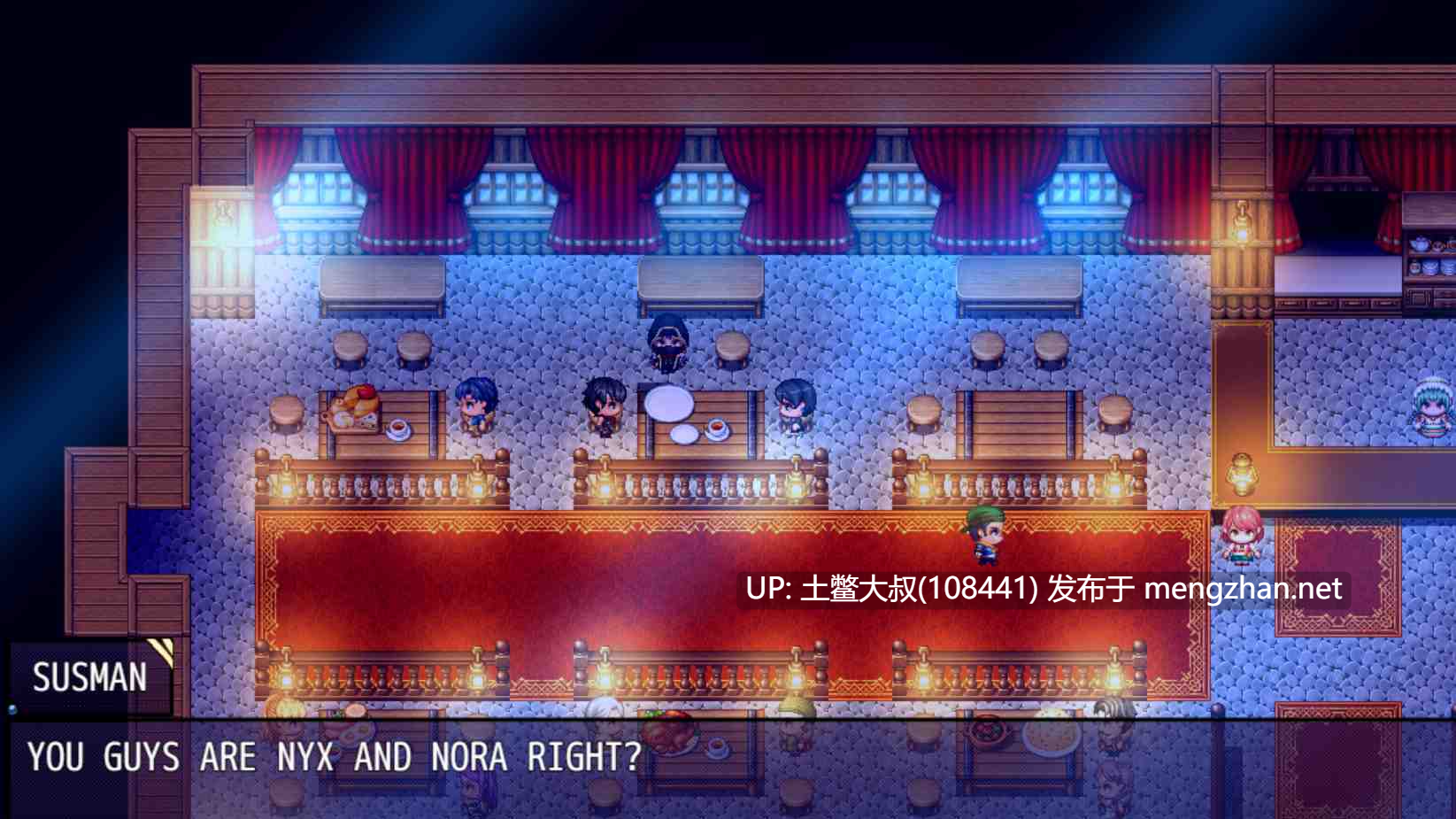 【2D日式RPG R机翻】恶魔之印的承载者 诺拉 序章 DEVIL'S MARK BEARER NORA PROLOGUE [v0.1]-第2张图片-萌站
