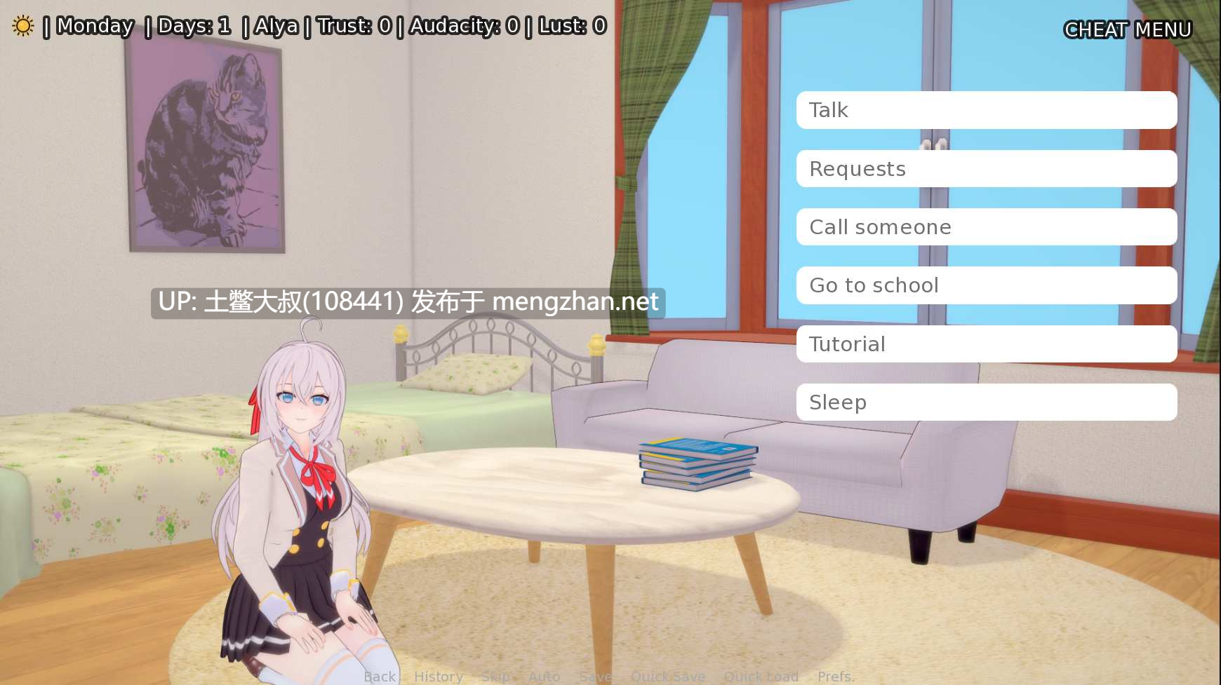 【3D日式SLG R机翻】和阿莉娅一起生活 Living with Alya [v0.27]-第9张图片-萌站
