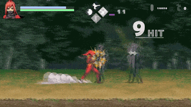 [ACT汉化动态PC][PIEROCK GAMES] 闇狩紅狼 Dark Hunter Kuro v1.10 [2.19G]-第6张图片-萌站