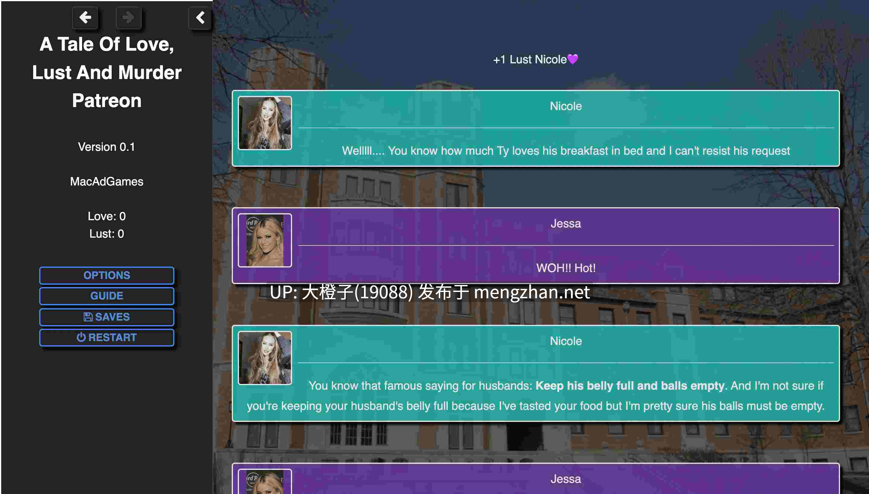 [HTML真人SLG机翻PC动态版本]爱、欲与谋sha A Tale of Love, Lust & Murder Ep.15 [14.5G]-第14张图片-萌站