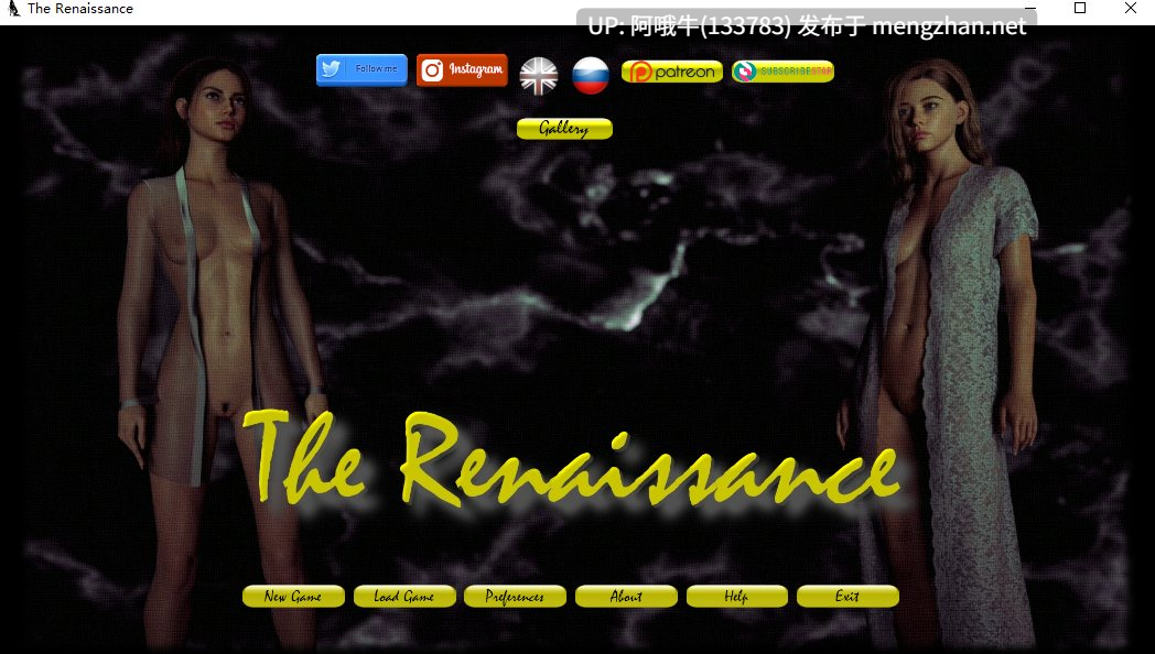 【欧美/SLG/PC机翻/安卓生肉】文艺复兴 The Renaissance [v0.55] [Miron HFG][3.59G]【序号4429】