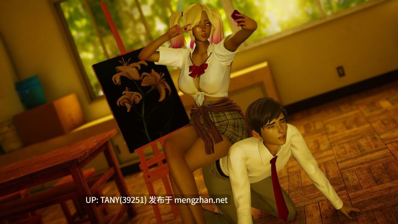 #娜奥米：击碎蜂后   #Naomi: Breaking the Queen Bee Act 2 P1 AI汉化版  萌站植入-第4张图片-萌站