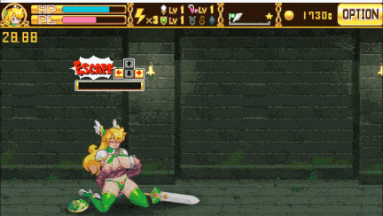 【ACT/动态/战斗H/爆衣/PC】精灵剑士Warrior Girl ver1.30