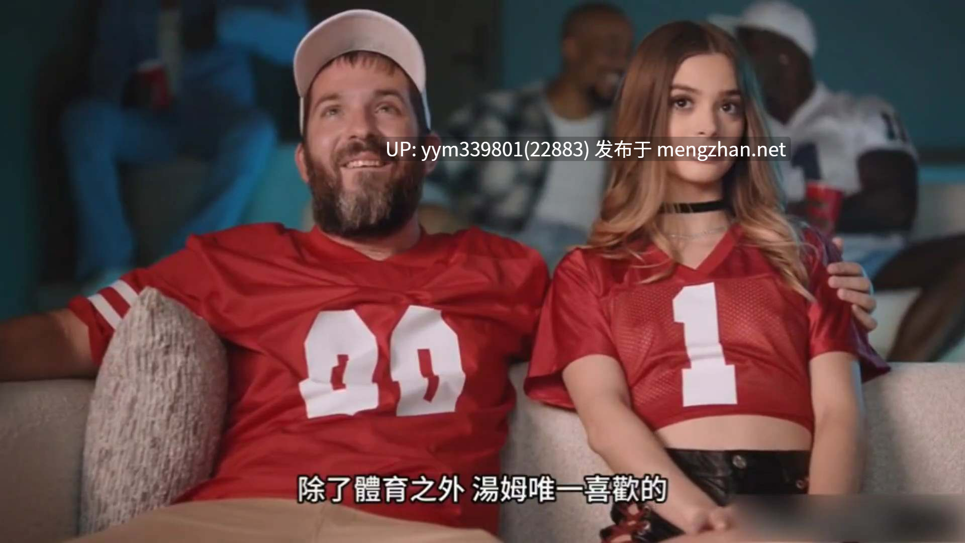 【中字高清】被6根大黑屌群交