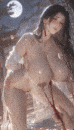 AI生成，2D转3D  今天来点细粮，又仙又欲的感觉，超级巨乳仙宫-第6张图片-萌站