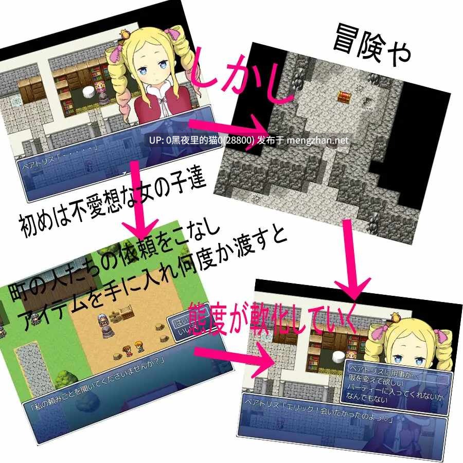 【PC/RPG/汉化文件/猫耳/白虎/西瓜肚/阿黑颜 】][不死山]俺の異世界生活-第4张图片-萌站